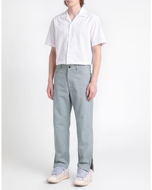 Lanvin Blue Pants Cotton for men