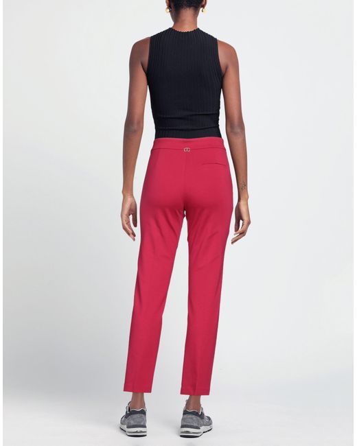 Pantalon Twin Set en coloris Red