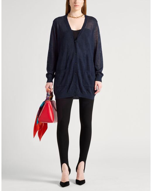 Liviana Conti Blue Cardigan