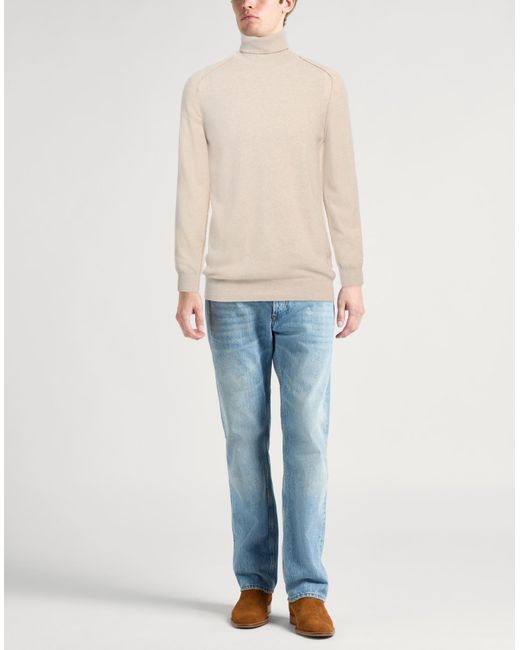 Roberto Collina White Turtleneck for men