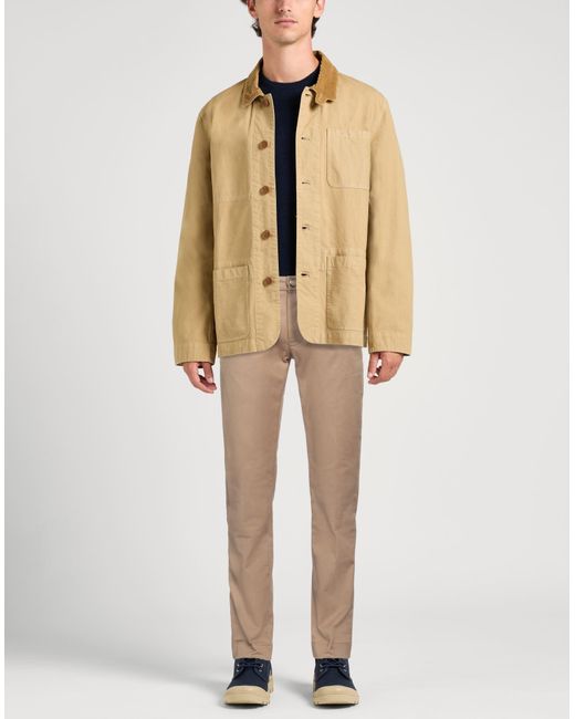 Jacob Cohen Natural Camel Pants Cotton, Elastane for men