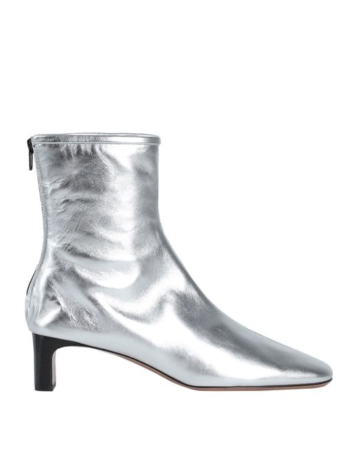 ARKET White Ankle Boots