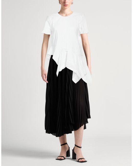 Marques'Almeida White Top Polyester, Viscose, Recycled Polyester