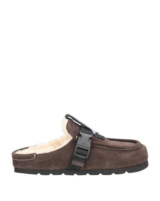McQ Alexander McQueen Brown Mules & Clogs