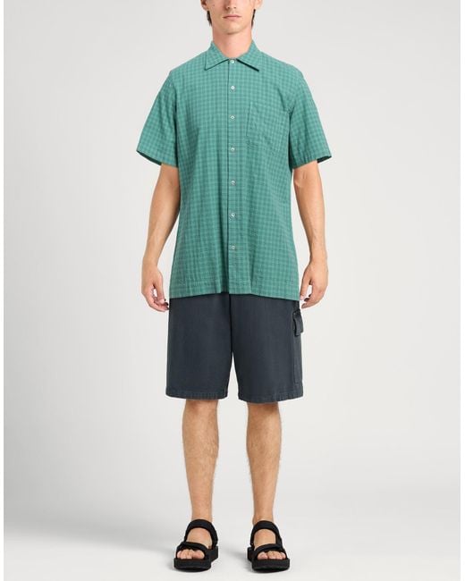 Massimo Alba Green Shirt Cotton for men