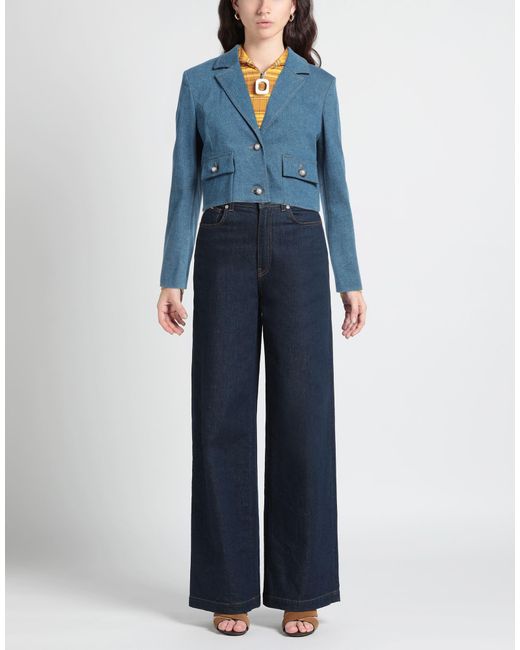 Liu Jo Blue Suit Jacket