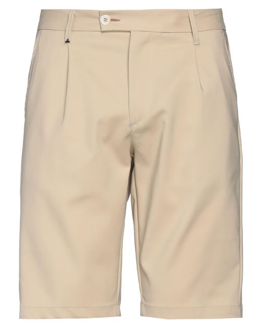 Berna Natural Shorts & Bermuda Shorts Cotton, Polyamide, Elastane for men