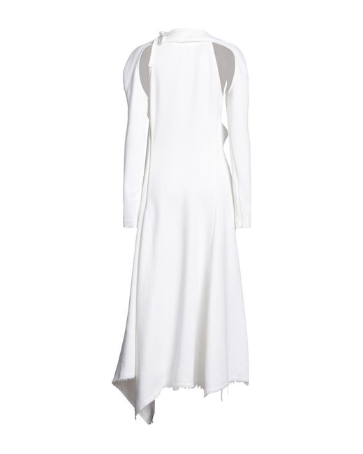 Jacquemus White Midi Dress