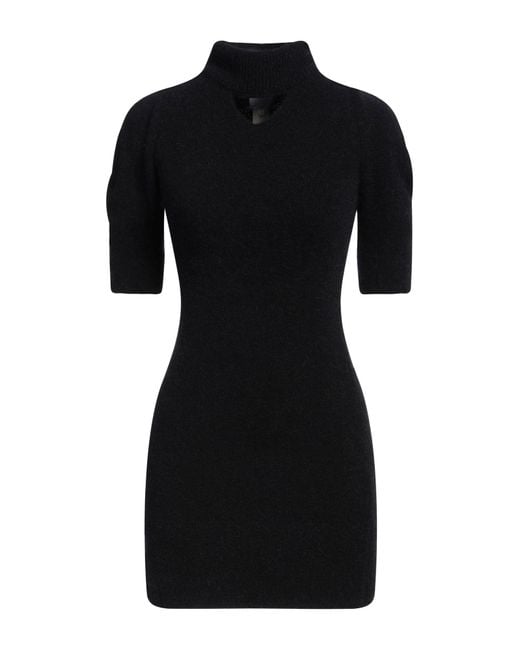 Patou Black Mini Dress