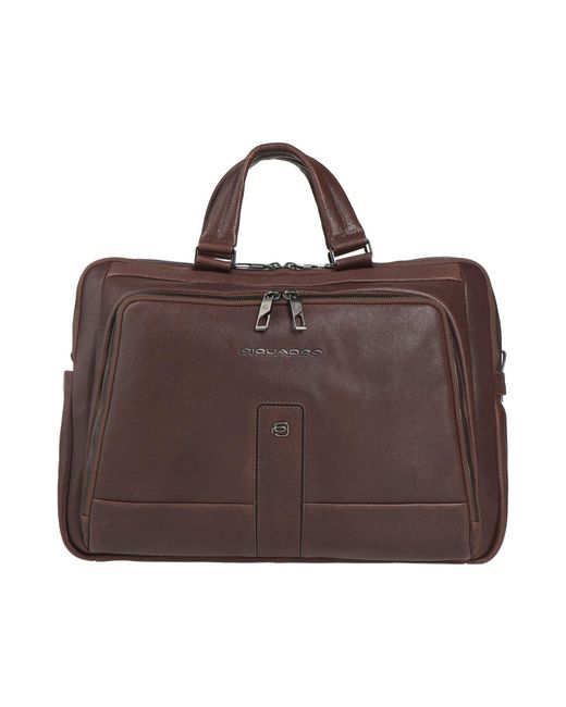 Piquadro Brown Handbag for men