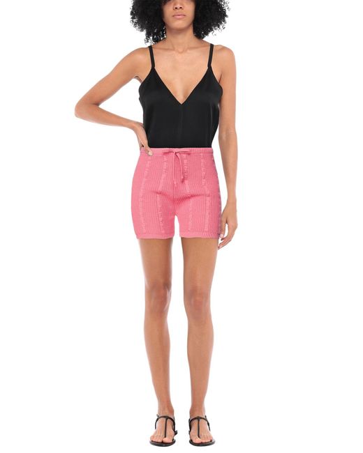 TACH Pink Shorts & Bermuda Shorts