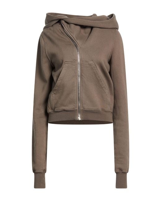 Rick Owens Brown Sweatshirts