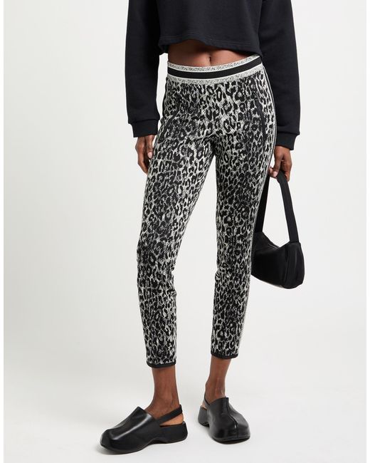 Cambio Gray Pants Viscose, Polyamide, Elastane