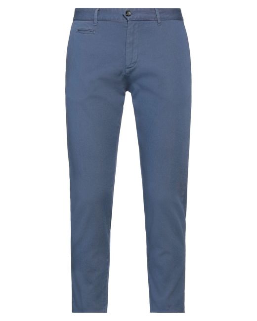 Officina 36 Blue Pants for men