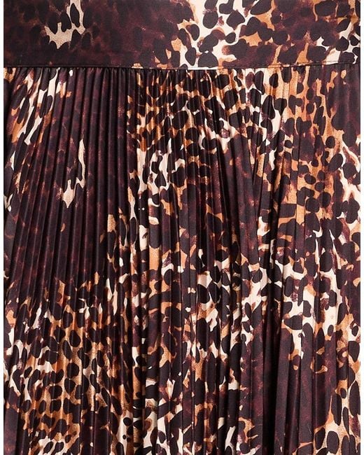 ViCOLO Purple Maxi Skirt Polyester, Elastane