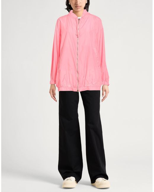 Herno Pink Globe Jacket Polyester