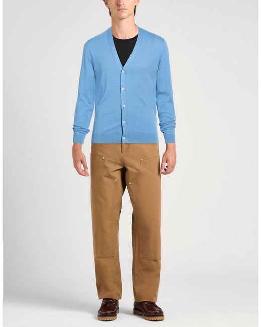 Bellwood Blue Cardigan for men