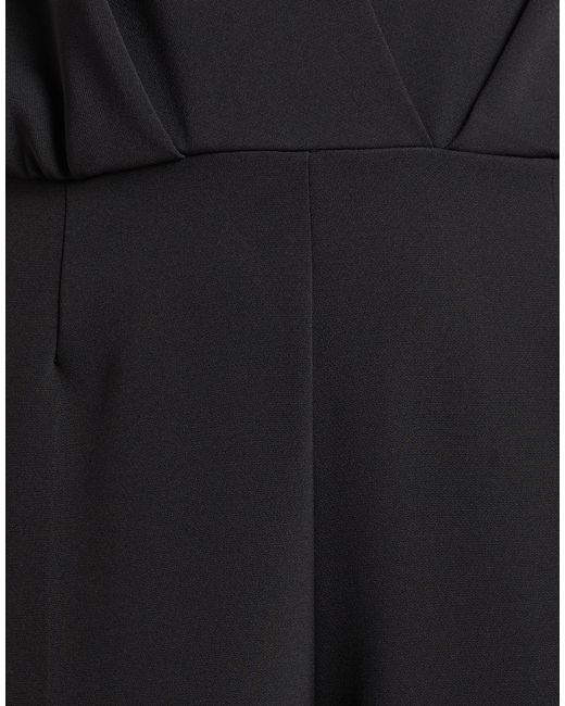Kaos Black Jumpsuit Polyester, Elastane