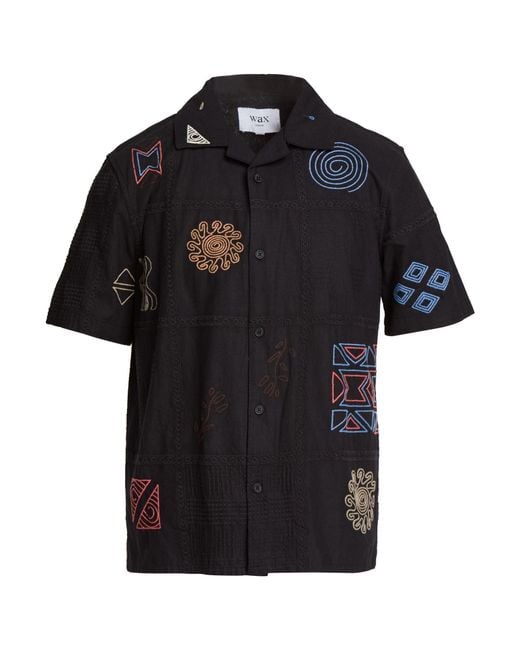Wax London Black Shirt for men