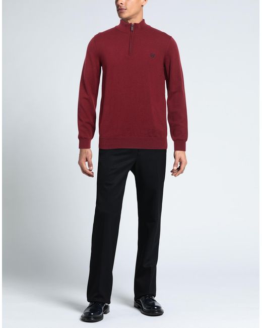 Col roulé Chaps pour homme en coloris Red