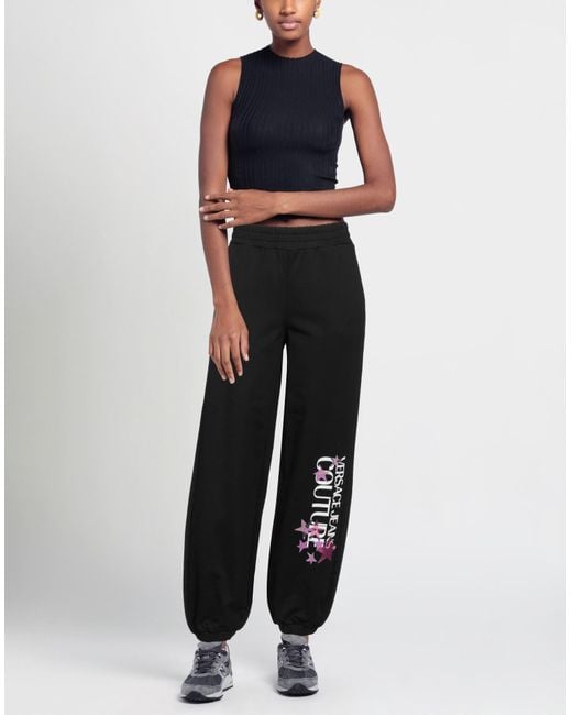Versace Jeans Couture Black Pants Cotton