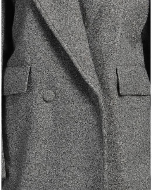 Cristinaeffe Gray Coat Polyester