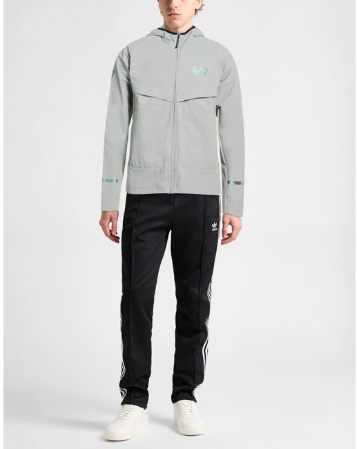 EA7 Gray Jackets for men