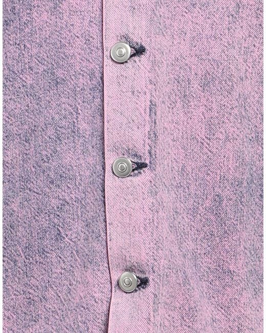 Sandro Purple Denim Outerwear for men