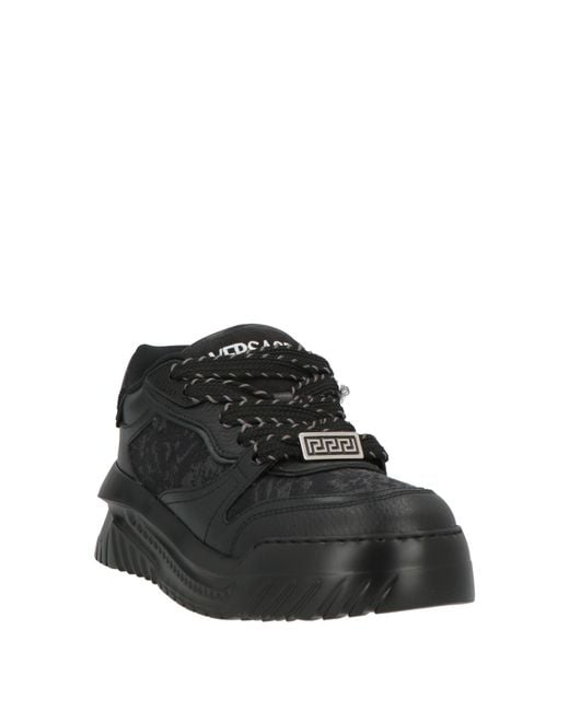 Versace Black Trainers for men