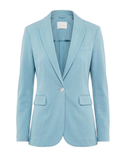 Circolo 1901 Blue Blazer Cotton, Elastane
