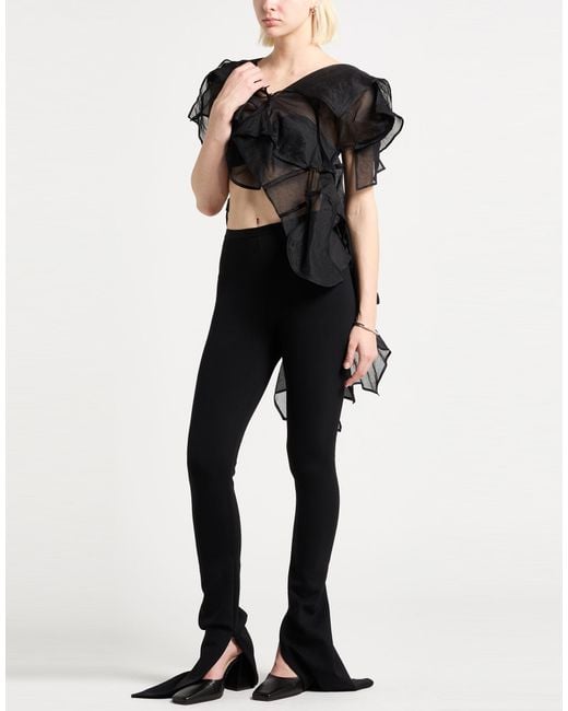 Yohji Yamamoto Black Top Cotton