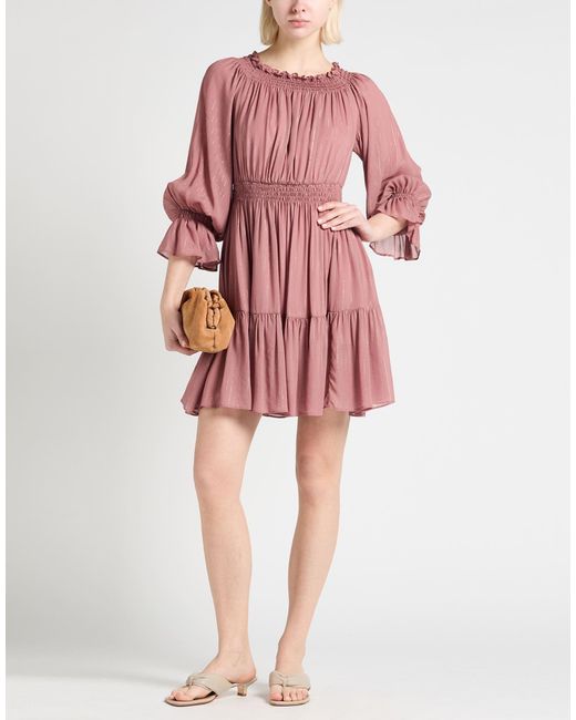 SFIZIO STUDIO Pink Mini Dresses