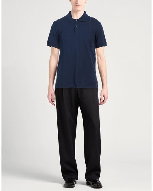 McQueen Blue Polo Shirts for men