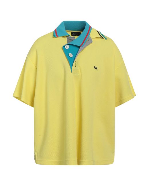Kolor Yellow Polo Shirt for men