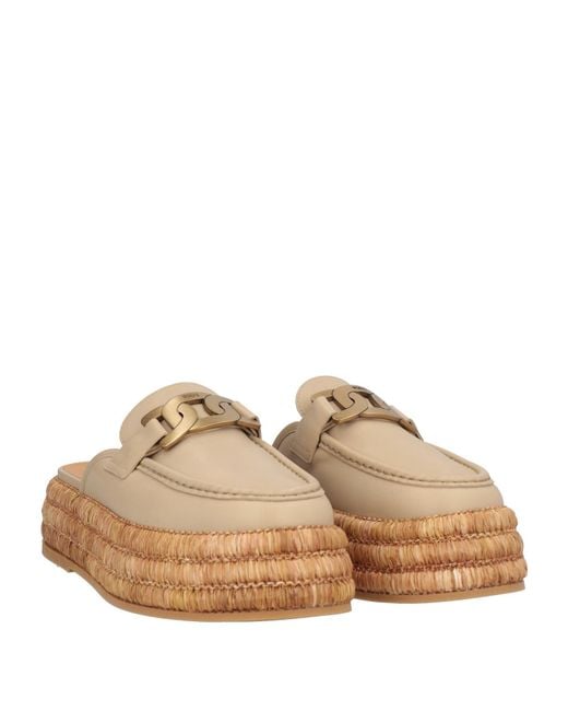 Tod's Brown Espadrilles