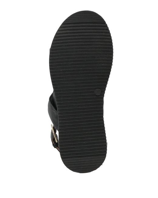 Pollini Black Sandals