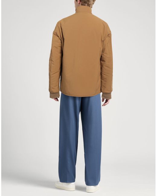 Barbour Brown Jacket Polyester, Elastane for men