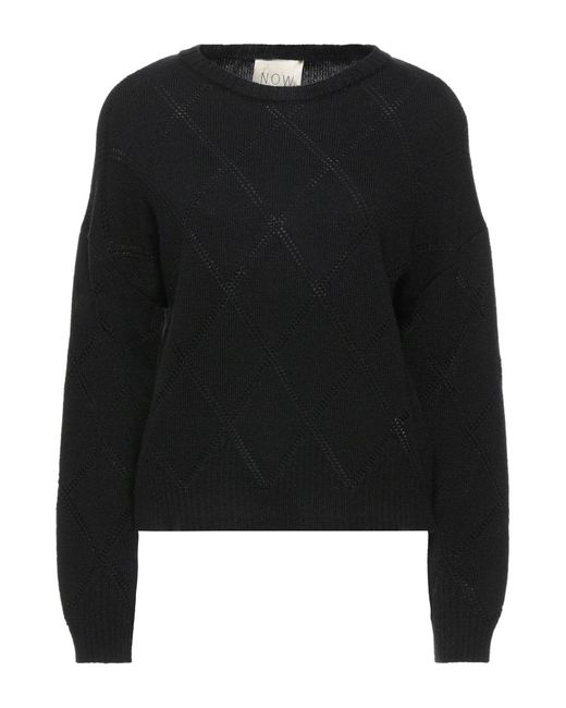 N.O.W. ANDREA ROSATI CASHMERE Sweater in Black | Lyst