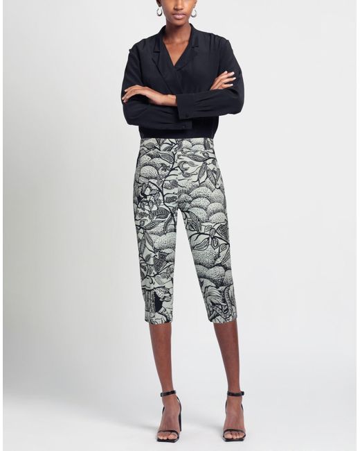 Dior Gray Cropped Trousers