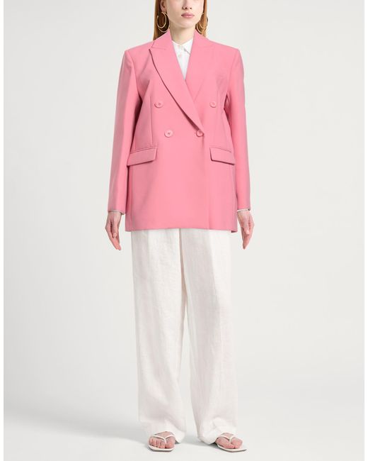 Pinko Pink Blazer Polyester