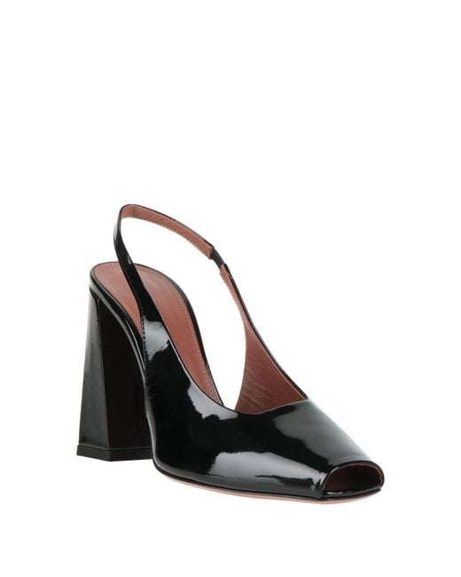 Aldo Castagna Black Sandals Leather