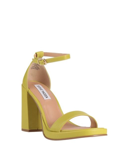 Steve Madden Yellow Sandals