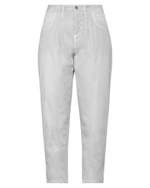 Jacob Cohen Gray Pants Cotton