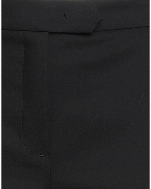 Douuod Black Pants Cotton, Polyamide, Elastane