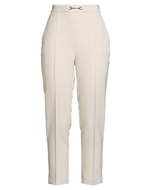 Elisabetta Franchi White Trouser