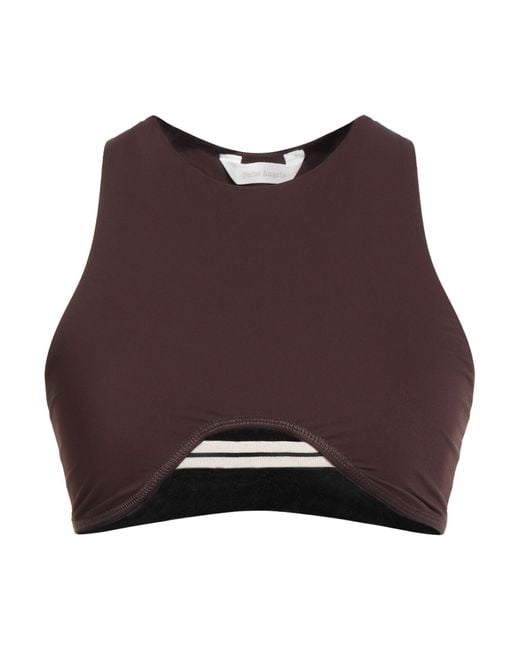 Palm Angels Red Dark Top Polyamide, Elastane