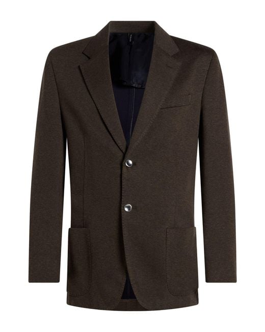 Paoloni Black Blazers for men