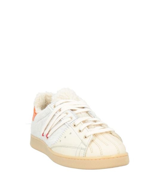 HIDNANDER White Sneakers Leather