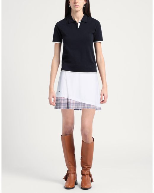 Colmar White Mini Skirt Polyamide, Elastane, Polyester