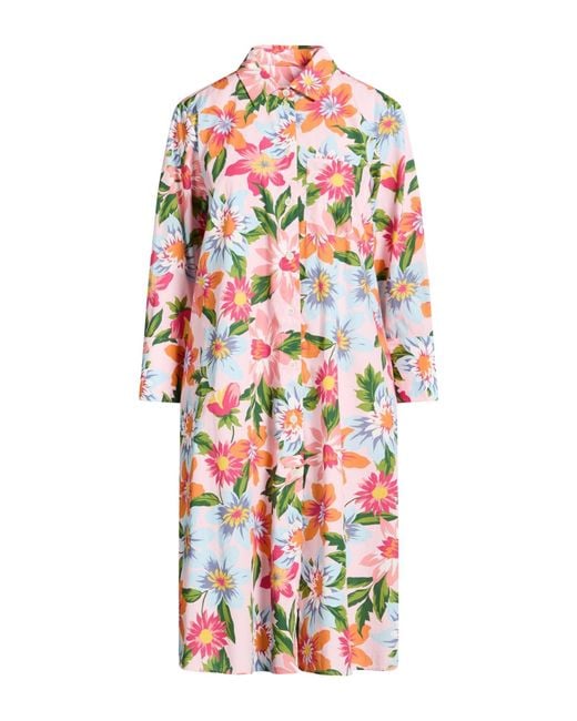 Robert Friedman White Midi Dresses